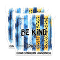 (2 Pack) Be Kind Magnets - Down Syndrome Awareness - Inspirational Quote - Ephesians 4:32 Sign - 5" On Longest Side - for Cars, Fridges, Toolboxes - Made in USA - MAG8208