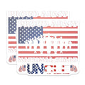 (2 Pack) Proud Army Stickers - National Guard Decal - Military Uncle Vinyl Sticker - 5" On Longest Side - Sticks to Smooth Flat Surfaces - Made in USA - BMCS5273