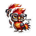 (2 Pack) Chicken Magnets - Funny Cluck It Magnet - Quirky Fridge Magnets - 5" On Longest Side - Premium Magnet - for Cars, Refrigerators, Toolboxes, Lockers - Made in USA - MAG15741