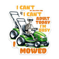(2 Pack) Humorous Yard Decor Magnet - 5" On Longest Side - Sticks to Smooth Flat Surfaces - Made in USA - MAG9760
