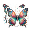 (2 Pack) Ornate Butterfly Magnets - Jeweled Insect Decor - Cosmic Fairycore Aesthetic - 5 Inches On Longest Side - Thick Durable Magnet - Made in USA - MAG39991