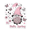 (2 Pack) Hello Spring Magnets - Cute Spring Decor - 5" On Longest Side - for Cars, Fridges, Toolboxes - Made in USA - MAG8004
