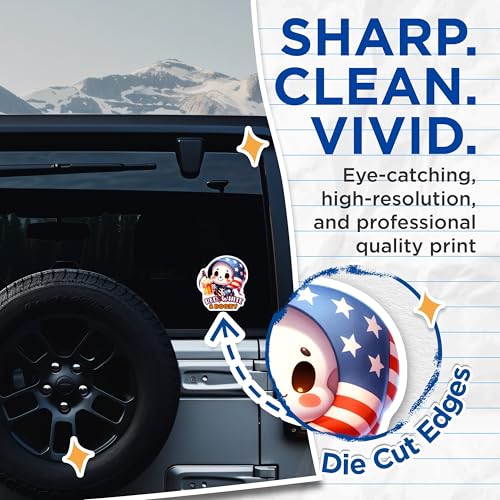 (2 Pack) Red White and Boozy Stickers - Skeleton Beer - Fun Patriotic - 5" On Longest Side - Sticks to Smooth Flat Surfaces - Made in USA - BMCS7908