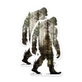 (2 Pack) Bigfoot with Forest Overlay - Cool Nature Sasquatch Magnet - 5 Inches On Longest Side - Premium Magnet - for Cars, Refrigerators, Toolboxes - Made in USA - MAG1736