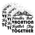 (3 Pack) Vacation Decals - Family Trip Stickers - Mountain Laptop Decal - 3 Inches On Longest Side - Easy Peel & Apply - Made in USA - 3MCS7507