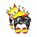 (2 Pack) Spain Queen Magnets - Spanish Flag Art - Royal Decor - 5" On Longest Side - Premium Magnet - for Cars, Refrigerators, Toolboxes, Lockers - Made in USA - MAG17450