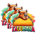 (3 Pack) Tacobara Decals - Capybara Taco - Funny Animal Laptop Decal - 3 Inches On Longest Side - Easy Peel & Apply - Made in USA - 3MCS1493