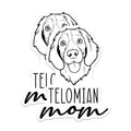 (2 Pack) Telomian Mom Magnets - Telomian Dog Breed Decor - Pet Owner Refrigerator Art - Cute Canine Kitchen Accessory - 5 Inches On Longest Side - Thick Durable Magnet - Made in USA - MAG27056