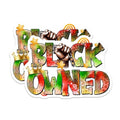 (2 Pack) Black Owned Magnets - Unique Design - Inspirational Art - 5" On Longest Side - for Cars, Fridges, Toolboxes - Made in USA - MAG7846