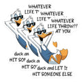 (3 Pack) Funny Duck Decals - Sarcastic Humor - Laptop Decals - 3 Inches On Longest Side - Easy Peel & Apply - Made in USA - 3MCS8471