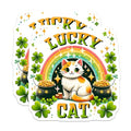 (2 Pack) Lucky Cat Magnets - 5" On Longest Side - for Cars, Fridges, Toolboxes - Made in USA - MAG8095