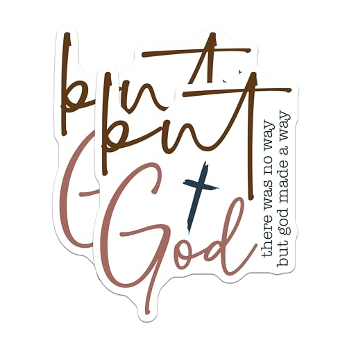 (2 Pack) Inspirational Magnets - Motivational Quotes - Christian Decor - Positive Messages - Faith Based Magnets - 5" On Longest Side - for Cars, Fridges, Toolboxes - Made in USA - MAG6692