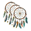 (3 Pack) Dream Catcher Decals - Bohemian Stickers - Spiritual Decor - 3 Inches On Longest Side - Easy Peel & Apply - Made in USA - 3MCS7628