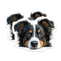 (2 Pack) Bernese Mountain Dog Magnets - Dog Lover Decor - Pet Refrigerator Decoration - 5" On Longest Side - Premium Magnet - for Cars, Refrigerators, Toolboxes, Lockers - Made in USA - MAG14351