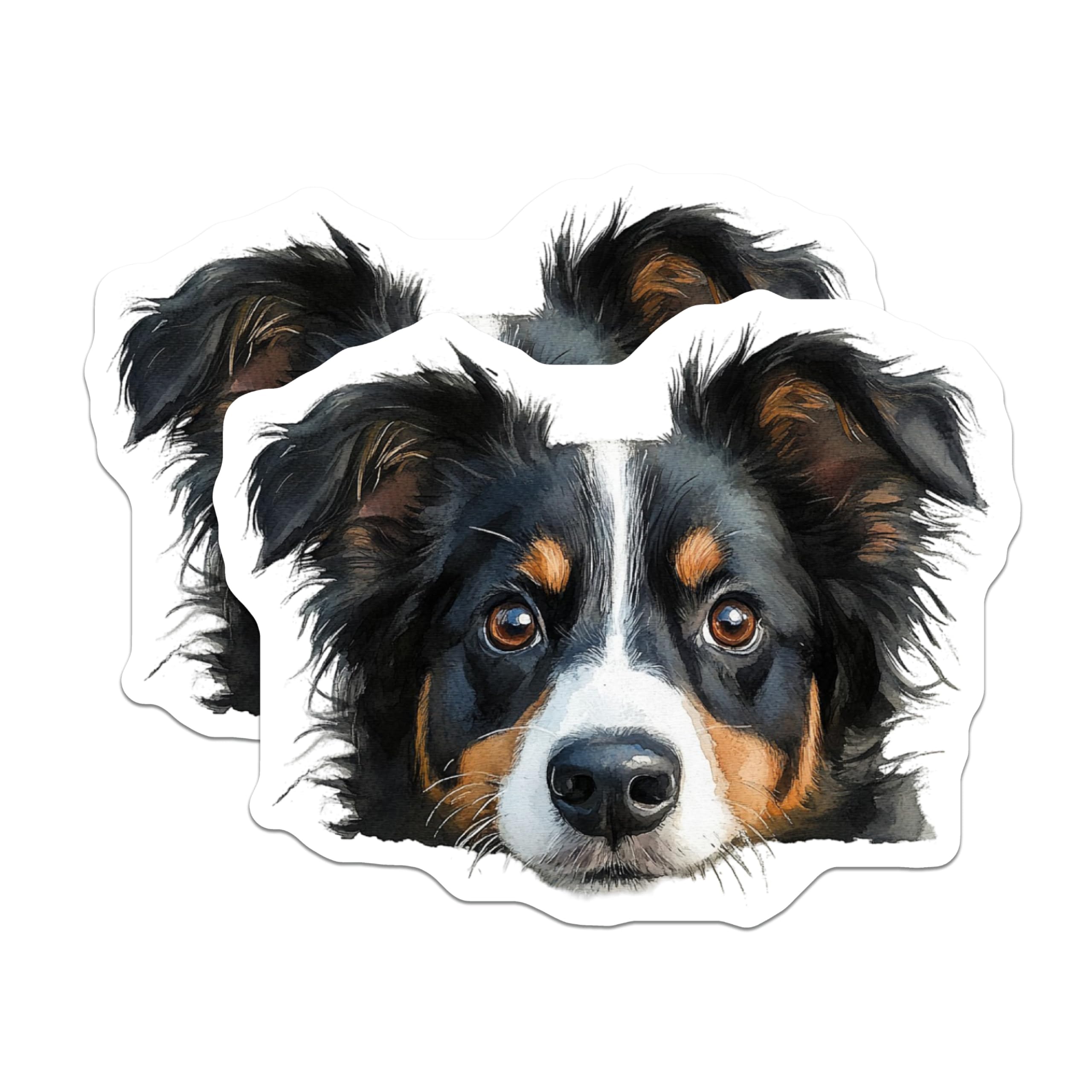 (2 Pack) Bernese Mountain Dog Magnets - Dog Lover Decor - Pet Refrigerator Decoration - 5" On Longest Side - Premium Magnet - for Cars, Refrigerators, Toolboxes, Lockers - Made in USA - MAG14351