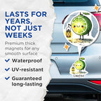 (2 Pack) The Limelight Magnets - Cute Fruit Decor - Kitchen Decorations - 5" On Longest Side - for Cars, Fridges, Toolboxes - Made in USA - MAG7585