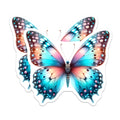 (2 Pack) Ethereal Butterfly Magnets - Vibrant Nature Kitchen Decor - Aesthetic Refrigerator Accessory - 5 Inches On Longest Side - Thick Durable Magnet - Made in USA - MAG36437