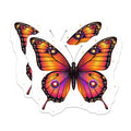 (2 Pack) Butterfly Magnets - Decorative Magnets - Fridge Magnets - 5" On Longest Side - Premium Magnet - for Cars, Refrigerators, Toolboxes, Lockers - Made in USA - MAG14579