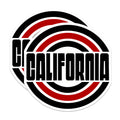 (2 Pack) California Magnets - State Pride Souvenir - Refrigerator Magnets Decor - 5" On Longest Side - Premium Magnet - for Cars, Refrigerators, Toolboxes, Lockers - Made in USA - MAG18555