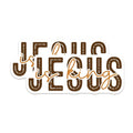 (2 Pack) Jesus is King Magnets - Religious Home Decor - Inspirational Scripture Magnets - Faith-Based Fridge Magnets - 5" On Longest Side - for Cars, Fridges, Toolboxes - Made in USA - MAG6851