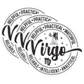 (3 Pack) Virgo Zodiac Decals - Astrology Sign - Laptop Decal - 3 Inches On Longest Side - Easy Peel & Apply - Made in USA - 3MCS4321