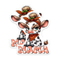 (2 Pack) Mama Cow Magnets - Cute Cow DÃƒÂ©cor - Animal Lover Gifts - Fridge Magnets for Cow Enthusiasts - 5" On Longest Side - for Cars, Fridges, Toolboxes - Made in USA - MAG3788