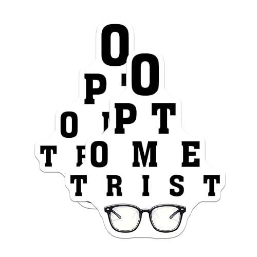 (2 Pack) Optometrist Magnets - 5" On Longest Side - for Cars, Fridges, Toolboxes - Made in USA - MAG8080