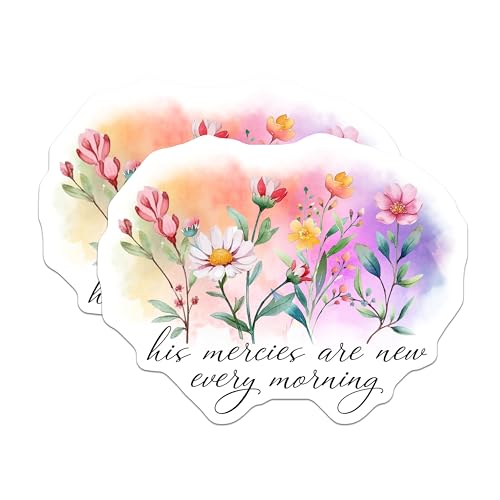 (2 Pack) Inspirational Quote Stickers - 5" On Longest Side - Sticks to Smooth Flat Surfaces - Made in USA - BMCS8575 - BMCS8575