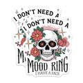 (2 Pack) Skull Mood Ring Magnet - Funny Skull - Mood Ring Joke Sticker Magnet - 5" On Longest Side - for Cars, Fridges, Toolboxes - Made in USA - MAG4092
