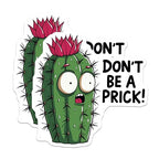 (2 Pack) Cactus Cartoon Magnets - Funny Cactus Quote Decor - Cute Kitchen Fridge Accessories - 5" On Longest Side - for Cars, Fridges, Toolboxes - Made in USA - MAG5594