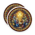 (2 Pack) Nativity Scene Magnets - Religious Christian Magnet - Holiday Home Decor - 5" On Longest Side - Premium Magnet - for Cars, Refrigerators, Toolboxes, Lockers - Made in USA - MAG17132