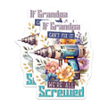 (2 Pack) Grandpa Fixer Magnets - Tool Themed - Unique Grandpa Magnets - 5" On Longest Side - for Cars, Fridges, Toolboxes - Made in USA - MAG4100