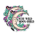 (2 Packs) Stay Wild Moon Child Magnets - Mystical Magical Spiritual Magnets - 5 Inches On Longest Side - Premium Magnet - for Fridges, Toolboxes, Cars - Made in USA - MAG2524