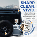 (2 Packs) The Only Thing Better Than Coffee is My German Shepherd Stickers - German Shepherd Decals - 5" On Longest Side - Premium Vinyl - Sticks to Any Smooth Flat Surface - Made in USA - BMCS2388