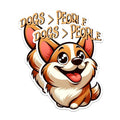 (2 Packs) Shiba Inu Dogs > People Magnets - Shiba Inu Dog Breed Magnets - 5 Inches On Longest Side - Premium Magnet - for Fridges, Toolboxes, Cars - Made in USA - MAG2401