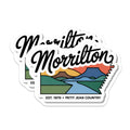 (2 Pack) Morrilton Arkansas Magnets - Petit Jean Country Mountain River Landscape - Est 1870 Heritage Travel Keepsake - 5 Inches On Longest Side - Thick Durable Magnet - Made in USA - MAG19149