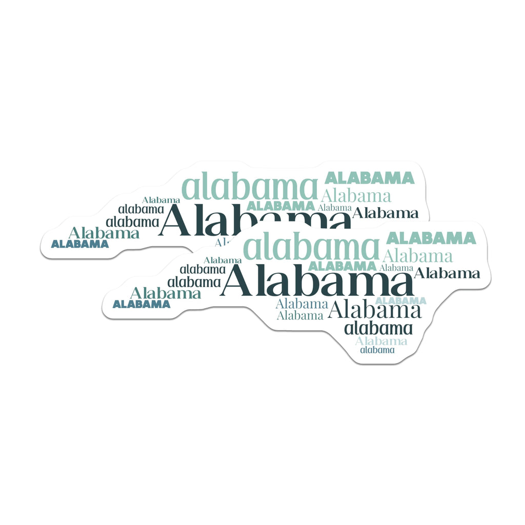 (2 Pack) Alabama State Magnets - Alabama Lover Souvenir - Southern Pride Decorations - 5" On Longest Side - Premium Magnet - for Cars, Refrigerators, Toolboxes, Lockers - Made in USA - MAG18639