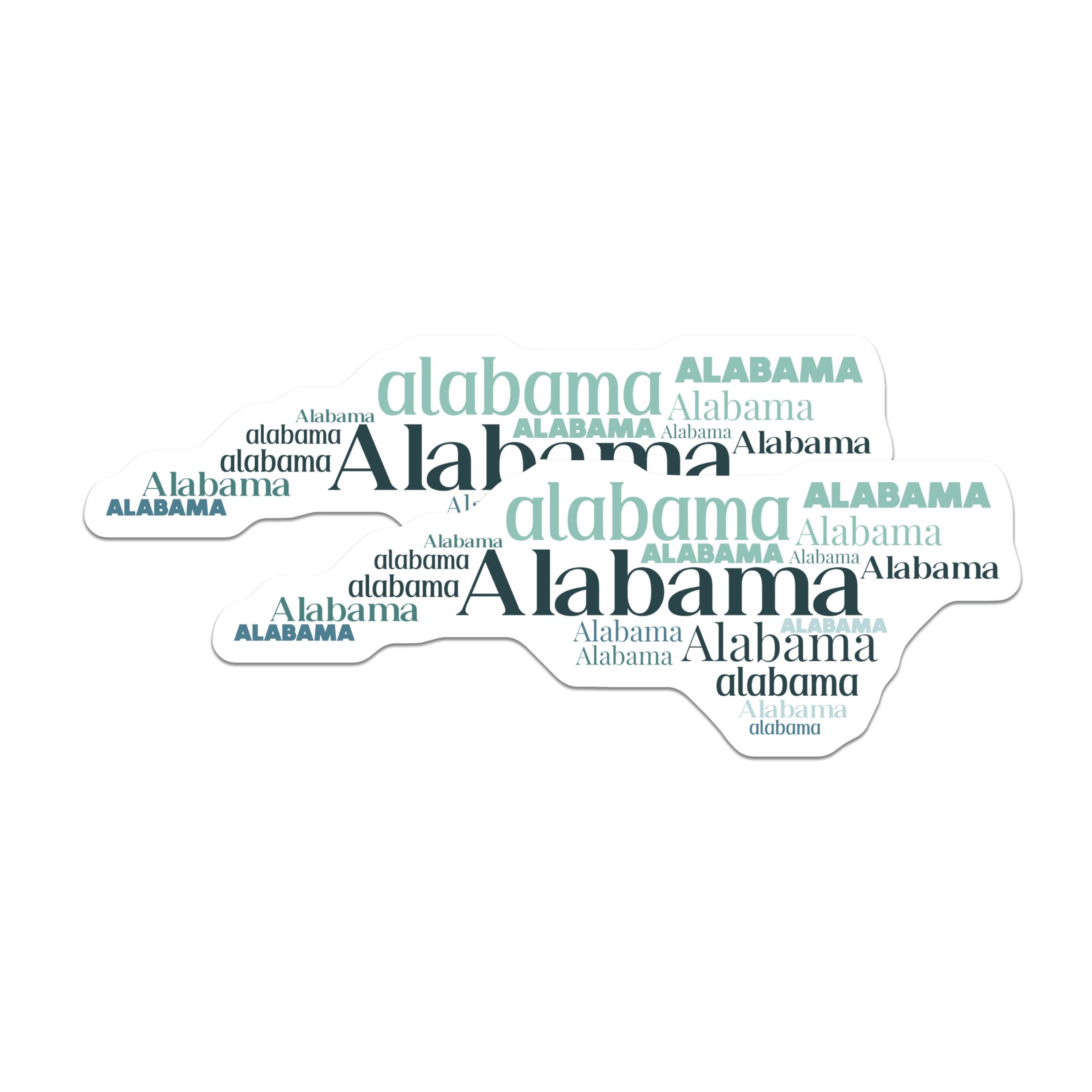 (2 Pack) Alabama State Magnets - Alabama Lover Souvenir - Southern Pride Decorations - 5" On Longest Side - Premium Magnet - for Cars, Refrigerators, Toolboxes, Lockers - Made in USA - MAG18639