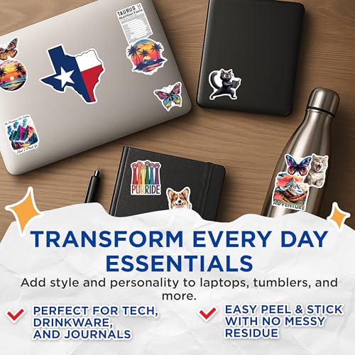 (3 Pack) Purride Decals - Pride Cat Paw - LGBTQ Decal - 3 Inches On Longest Side - Easy Peel & Apply - Made in USA - 3MCS8314