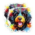 (2 Pack) Portuguese Water Dog Dog Breed Magnets - 5 Inches On Longest Side - Choose from Over 100 Dog Breeds - for Cars, Refrigerators, Toolboxes - Made in USA - MAG1925