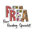 (2 Pack) Reading Specialist Magnets - Educator Appreciation - Teacher Decor Magnet - 5" On Longest Side - Premium Magnet - for Cars, Refrigerators, Toolboxes, Lockers - Made in USA - MAG15619