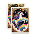 (2 Pack) Colorful Fridge Decor Magnet - 5" On Longest Side - Sticks to Smooth Flat Surfaces - Made in USA - MAG10136