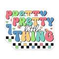(2 Pack) Pretty Little Thing Magnets Magnets - 5" On Longest Side - Made in USA - Sticks to Refrigerators & Metal Surfaces - MAG8462