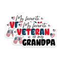 (2 Pack) Veteran Magnets Magnets - 5" On Longest Side - Made in USA - Sticks to Refrigerators & Metal Surfaces - MAG8370