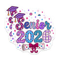 (2 Pack) Senior 2026 Magnets - Class of 2026 Celebration - High School Graduate Keepsake - Future College Student - 5 Inches On Longest Side - Thick Durable Magnet - Made in USA - MAG38622