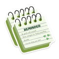 (2 Pack) Reminder Motivational Magnets Magnets - Inspirational Quote - Positive Message - 5" On Longest Side - Made in USA - Sticks to Refrigerators & Metal Surfaces - MAG8335