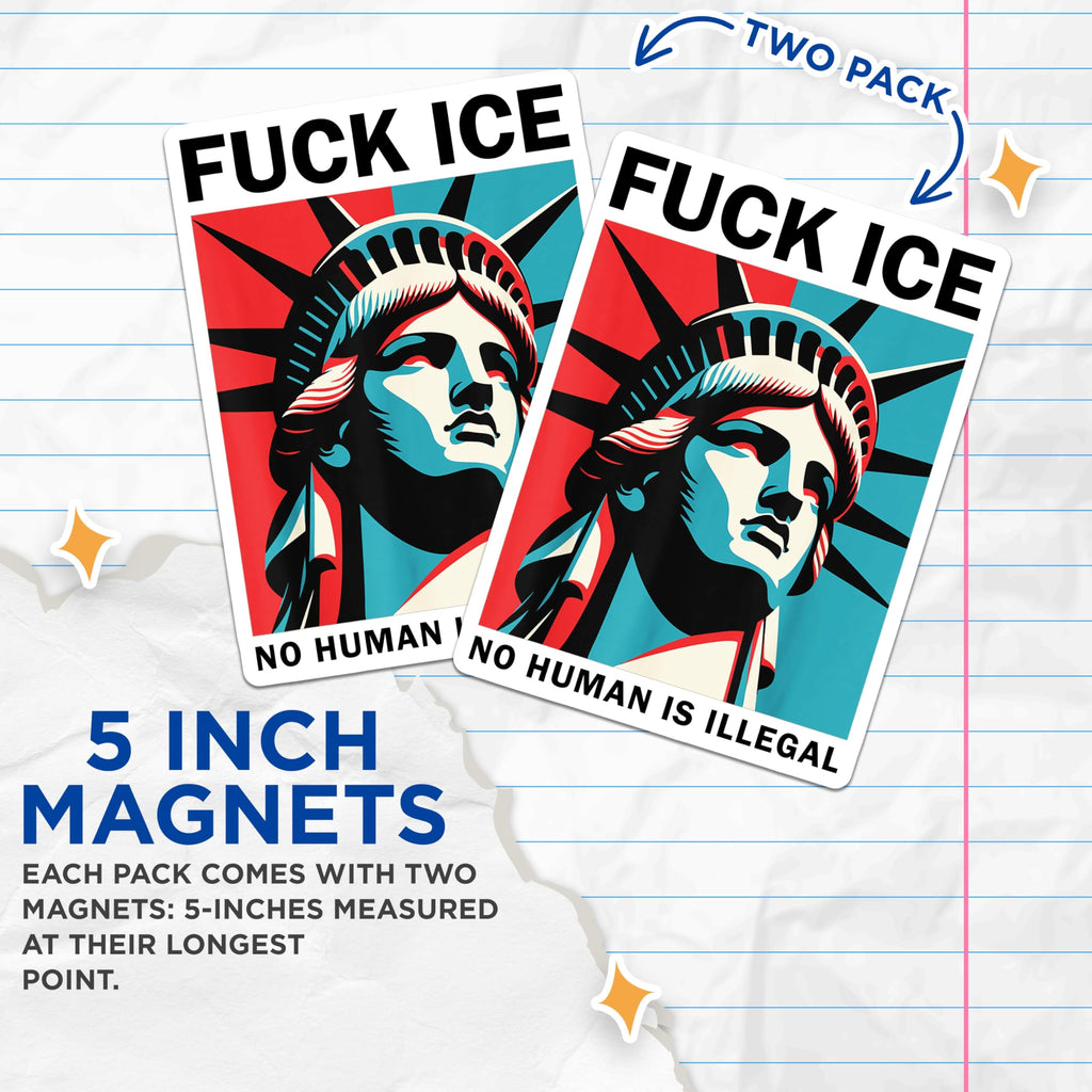Justice for Renee - Minnesota Protest - Social Justice - 2 Pack Thick Magnet - Made in USA - JRGMAG008