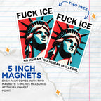 Justice for Renee - Minnesota Protest - Social Justice - 2 Pack Thick Magnet - Made in USA - JRGMAG008