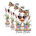 (3 Pack) Kinda Boujee Decals - Kinda Broke - Duck with Sunglasses - 3 Inches On Longest Side - Easy Peel & Apply - Made in USA - 3MCS8483