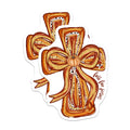 (2 Pack) Fall for Jesus Magnets - Autumn Faith Decor - Christian Pumpkin Cross Religious Home Accent - 5 Inches On Longest Side - Thick Durable Magnet - Made in USA - MAG25608